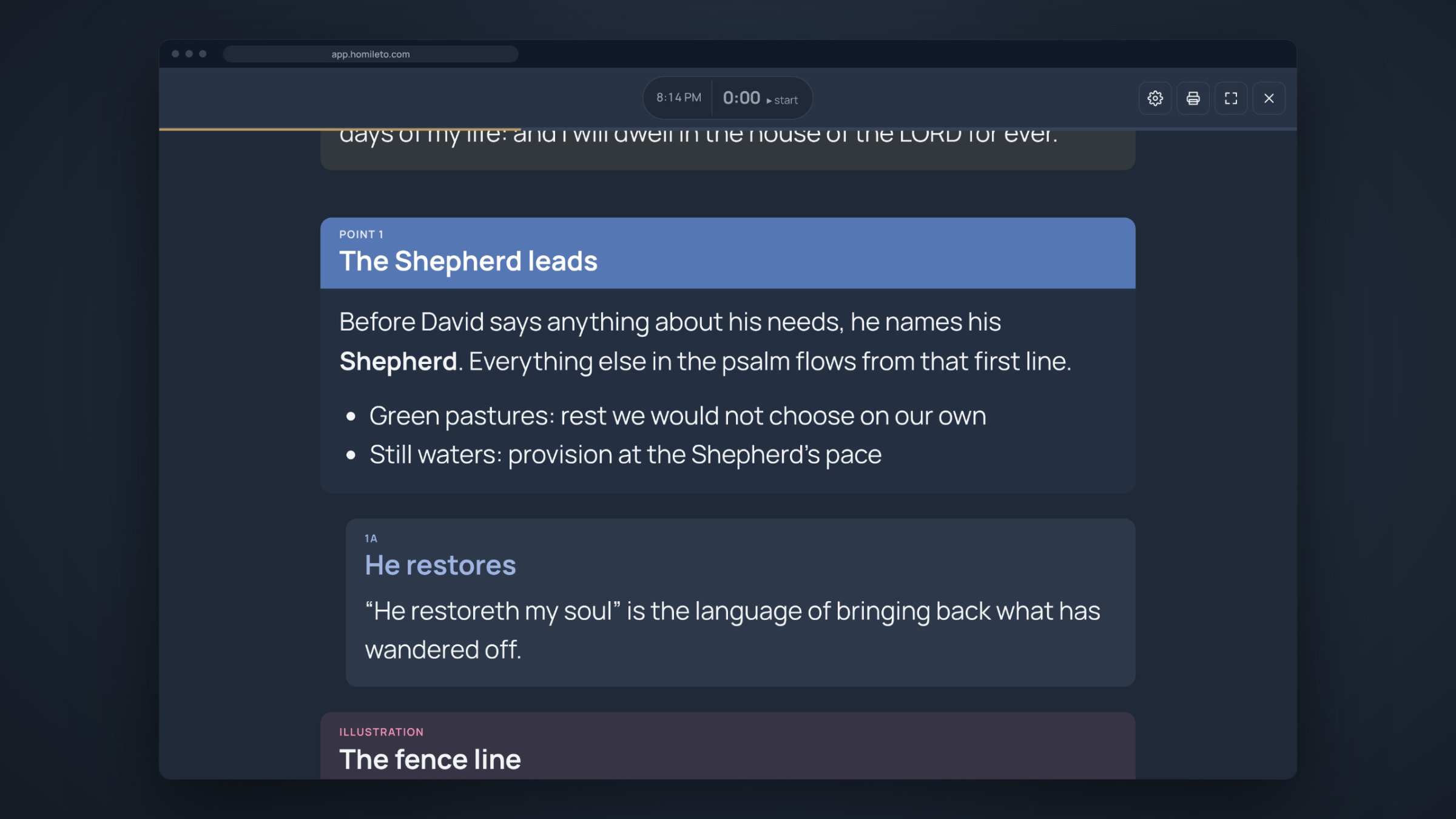 From Text To Pulpit